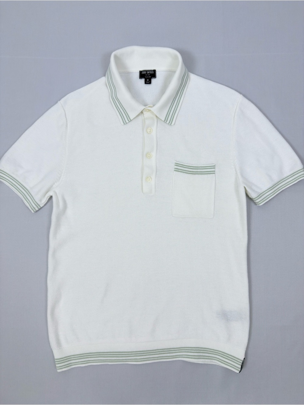 Todd Snyder Italian Yarn Knit Polo Shirt M